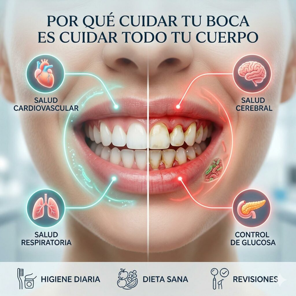 relación entre el microbioma oral y la salud